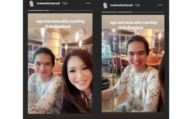 Maia Estianty dan Dul Jaelani (Foto: instagram/maiaestiantyreal)