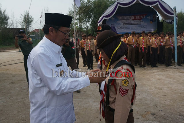 800 Siswa Ikuti Jambore Pramuka ‎SMP Swasta se-Kabupaten Tuban