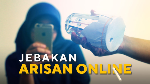 Jebakan Arisan Online. (Foto: Aditia Noviansyah/kumparan)