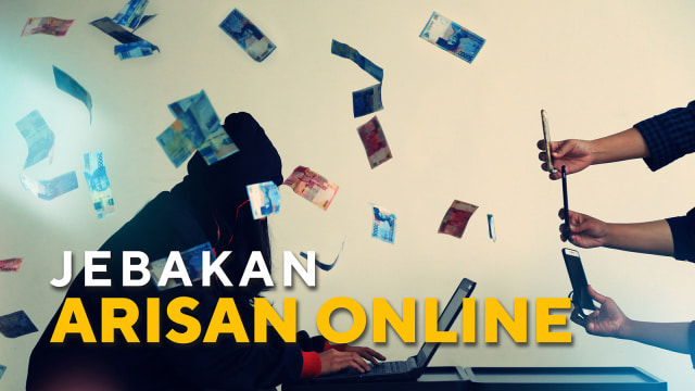 Jebakan Arisan Online. (Foto: Aditia Noviansyah/kumparan)