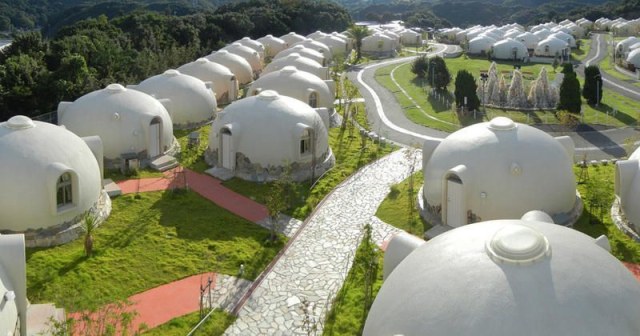 Mengintip Desain Bangunan Tahan Gempa, Dome House (2)