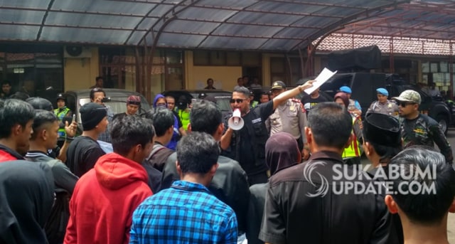 Pencairan Pesangon Buruh Geruduk Disnakertrans Kabupaten Sukabumi Ditarget Akhir Desember