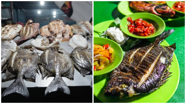 Rekomendasi Seafood di Sorong. (Foto: Mela Nurhidayati/kumparan & Instagram: @sasmitaedo)