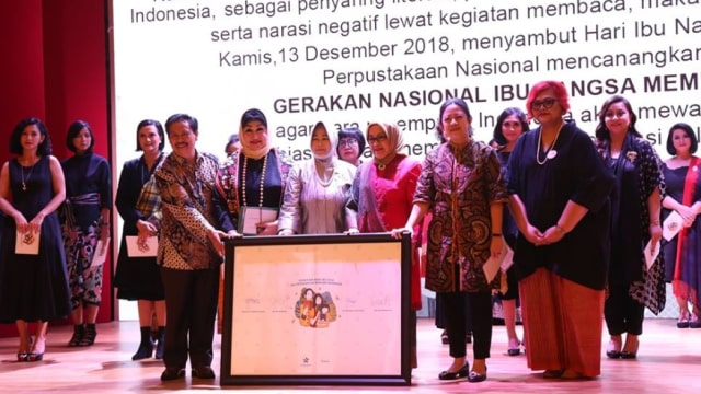 Perpusnas Sambut Hari Ibu Dengan Gerakan Ibu Bangsa Membaca (Foto: Dok. Perpusnas)