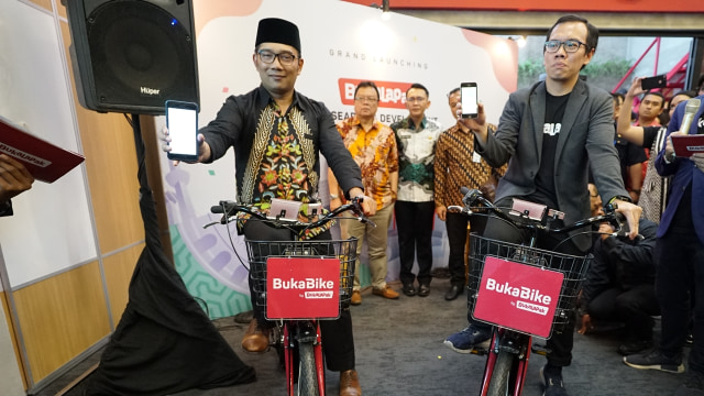 Layanan BukaBike milik Bukalapak di Bandung. (Foto: Bukalapak)