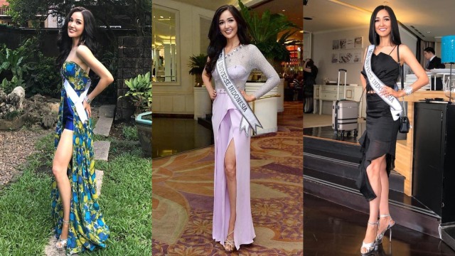 Gaya busana Sonia Fergina, Miss Universe Indonesia 2018. (Foto: dok. Instagram/@soniafergina)