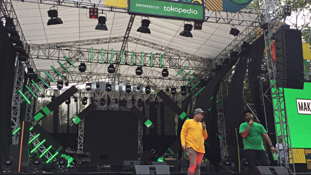 Maker Fest Big Bang juga menyajikan hiburan musik dari musisi terkenal Tanah Air. (Foto: Astrid Rahadiani Putri/kumparan)
