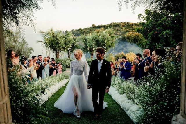 Pernikahan Chiara Ferragni dan Fedez. (Foto: IG: @chiarraferragni)