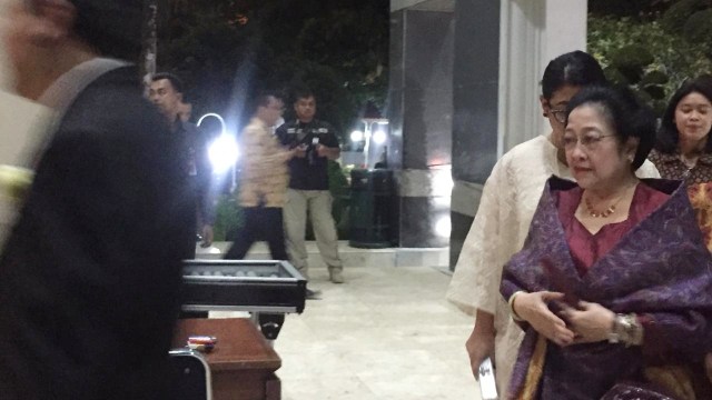 Megawati Soekarnoputri hadiri pernikahan anak Menlu Retno LP Marsudi (Foto: Mirsan Simamora/kumparan)