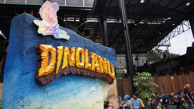 Wahana Dinoland di Dunia Fantasi (Foto: Niken Nurani / kumparan)