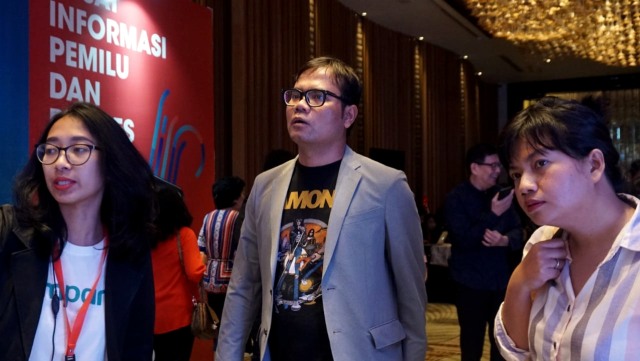 Soleh Solihun di peluncuran kumparan Pemilupedia di Hotel The Westin, Jakarta Selatan, Senin (17/12/2018). (Foto: Irfan Adi Saputra/kumparan)