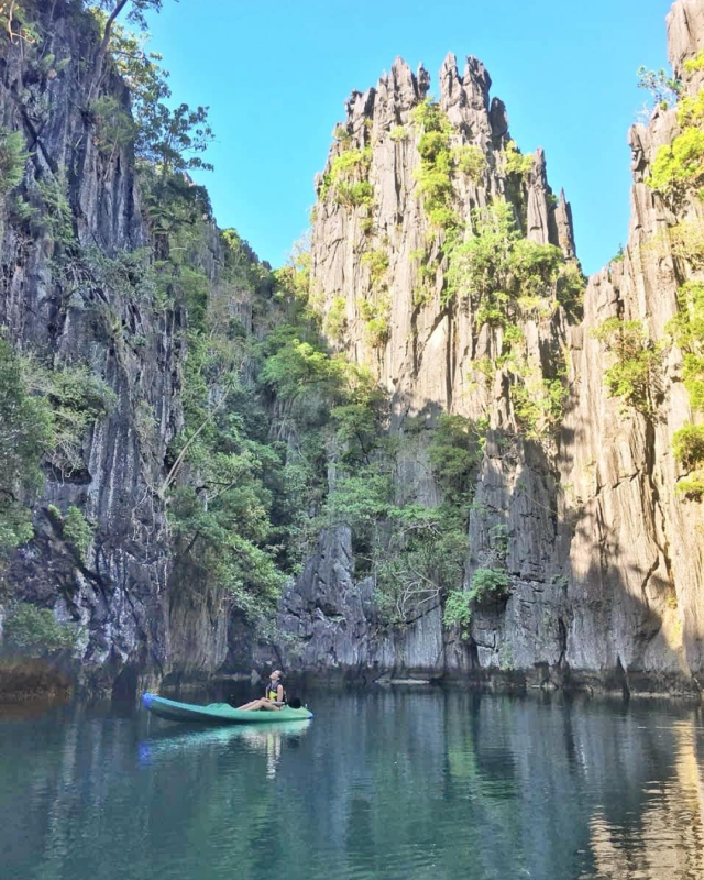 Small Lagoon, El Nido, Filipina (Foto: Instagram @catriona_gray)