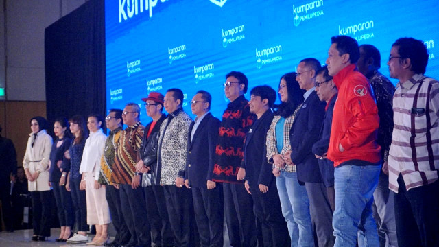 Suasana Peluncuran kumparan Pemilupedia di Hotel The Westin, Jakarta Selatan, Senin (17/12/2018). (Foto: Jamal Ramadhan/kumparan)