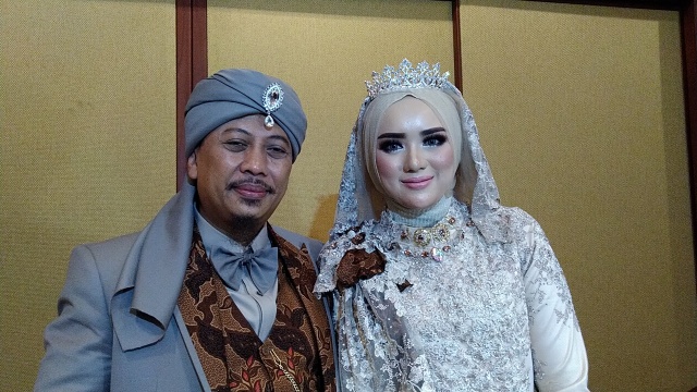 Pernikahan Opick dan Bebi Silvana (Foto: Maria Gabrielle/kumparan)