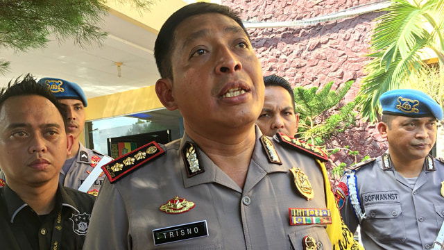 Kapolresta Banda Aceh, Kombes Pol Trisno Riyanto dijumpai dalam konferensi pers. (Foto: Zuhri Noviandi/kumparan)