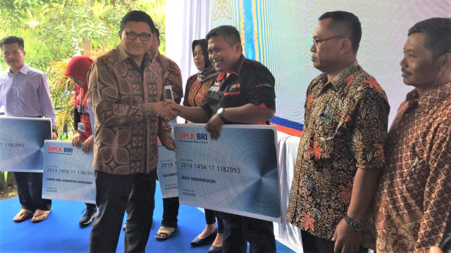 PT Bank BRI (Persero) Tbk atau BBRI, saat memberikan program BRIncubator bagi TKI dan UMKM di Kabupaten Malang, Jawa Timur. (Foto: Abdul Latif/kumparan)