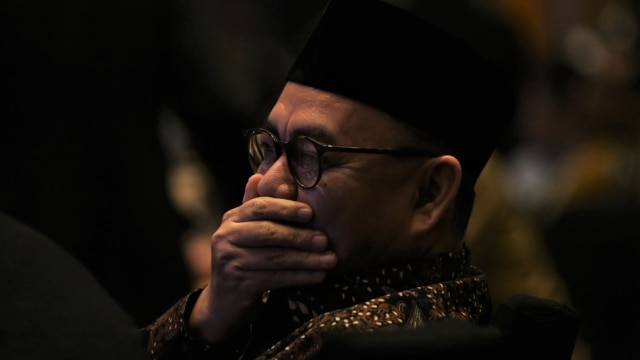 Sudirman Said di Pemilupedia kumparan aunching kumparan Pemilupedia, Hotel The Westin, Jakarta Selatan, Senin (17/12/2018). (Foto: Aditia Noviansyah/kumparan)