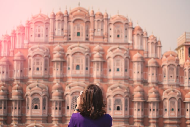 Tak Hanya Taj Mahal, Hawa Mahal Juga Punya Arsitektur Cantik (Foto: Shutter Stock)