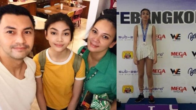 Putri Anjasmara Jadi Miss Popular Skate Bangkok 2018 dan Raih 9 Medali