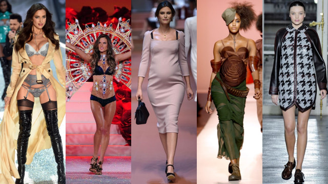 Supermodel yang berjalan di catwalk saat hamil. (Foto: Dok. Irina shayk Daily, Alessandra Ambrosio Brasil, Balenciaga, Dolce & Gabbana, Islandista)