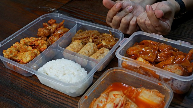 Makanan khas Korea. Foto: Matheus Marsely/kumparan
