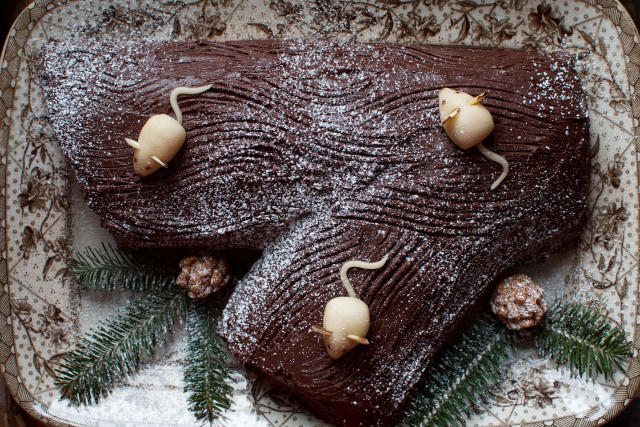 Yule Log Cake. (Foto: Flickr/Adrian)
