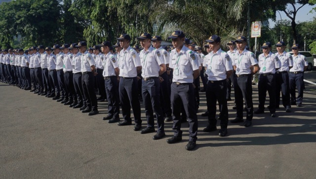 Menteri Perhubungan Budi Karya Sumadi, Upacara Bela Negara di Lapangan Stasiun Gambir