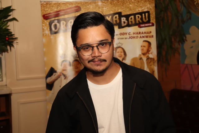 Derby Romero di jumpa pers film 'Orang Kaya Baru'. (Foto: Munady Widjaja)