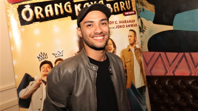 Refal Hady di jumpa pers film 'Orang Kaya Baru'. Foto: Munady Widjaja