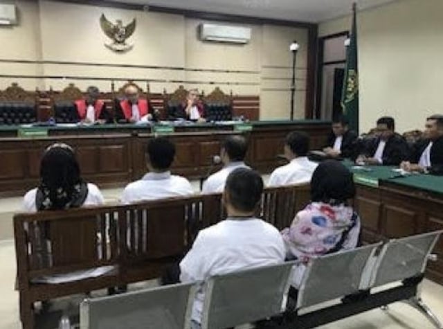 Hakim Bacakan Putusan 6 Anggota DPRD Kota Malang