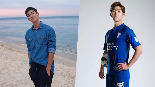 Pesepak bola Korea Selatan, Song Jun Pyong. (Foto: Instagram/2umpaeng_)