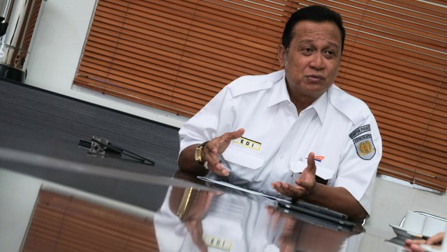 Direktur Utama PT. Kereta Api Indonesia, Edi Sukmoro. (Foto: Nugroho Sejati/kumparan)