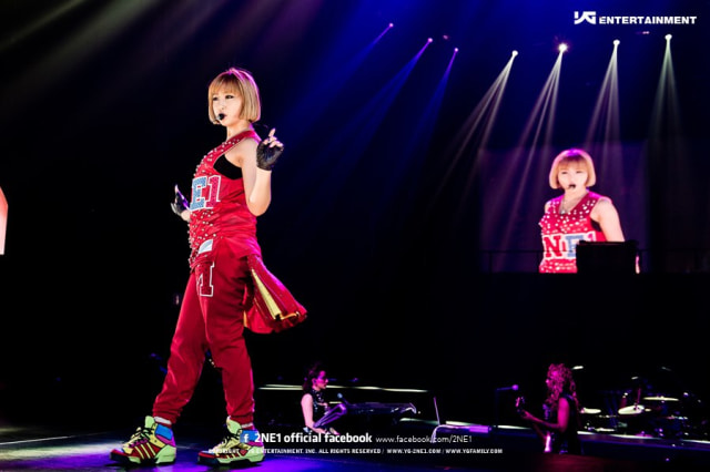 Minzy (Foto: Facebook @2NE1)