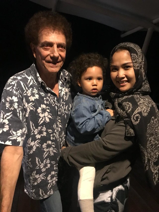 Ahmad Albar dan Putrinya Malayeka Shezan Albar. (Foto: pribadi)