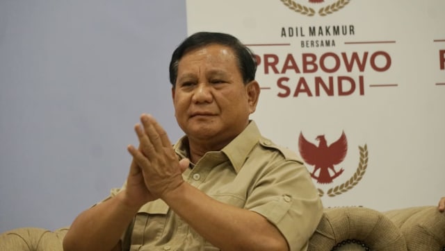 Calon presiden nomor urut 02 Prabowo Subianto. (Foto: Irfan Adi Saputra/kumparan)
