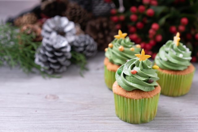 cupcake Natal (Foto: Shutterstock)