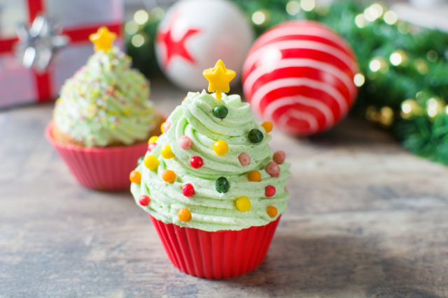 cupcake Natal (Foto: Shutterstock)