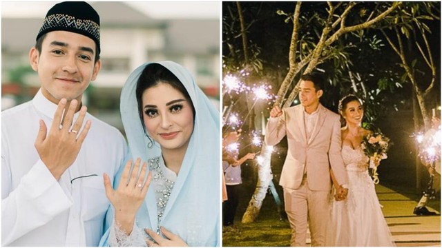 7 Potret Pernikahan Aliff Alli Dan Yuka Kumparan Com