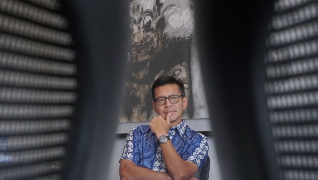 Direktur Keuangan PT. Persib Bandung Bermartabat (PBB) Teddy Tjahjono (Foto: Fanny Kusumawardhani/kumparan)