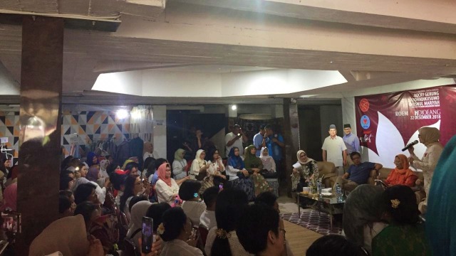 Diskusi tim relawan Prabowo-Sandi, Melati Putih Indonesia di Kebayoran Baru, Jaksel. (Foto: Muhammad Lutfan Darmawan/kumparan)