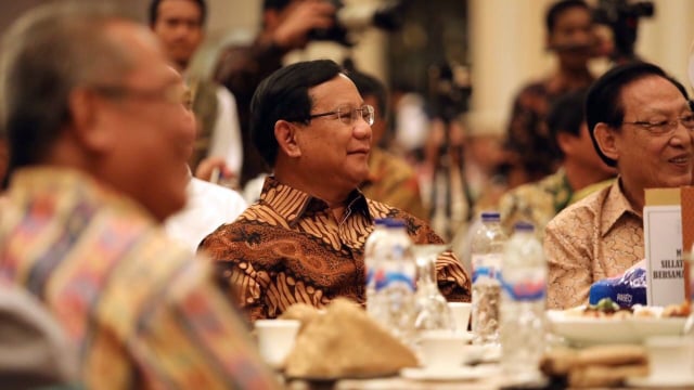 Silaturahmi Prabowo Subianto dengan warga Jawa Timur. (Foto: Dok. Media Centre Prabowo-Sandi)