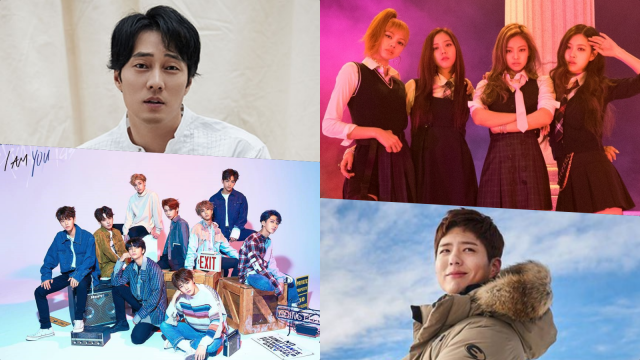 4 Artis Korea yang akan ke Jakarta pada 2019. (Foto: Berbagai Sumber)