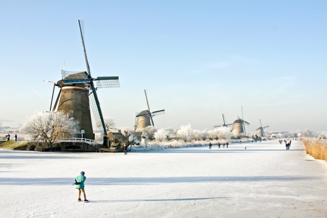 Salju Menghiasi Belanda  (Foto: Shutter Stock)