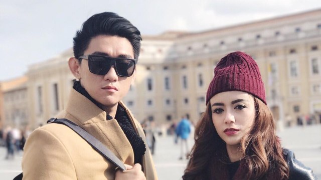Ifan 'Seventeen' dan istrinya, Dylan Sahara (Foto: Instagram @dylan_sahara)