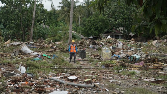 Kondisi di Kecamatan Sumur. (Foto: Helmi Afandi Abdullah/kumparan)