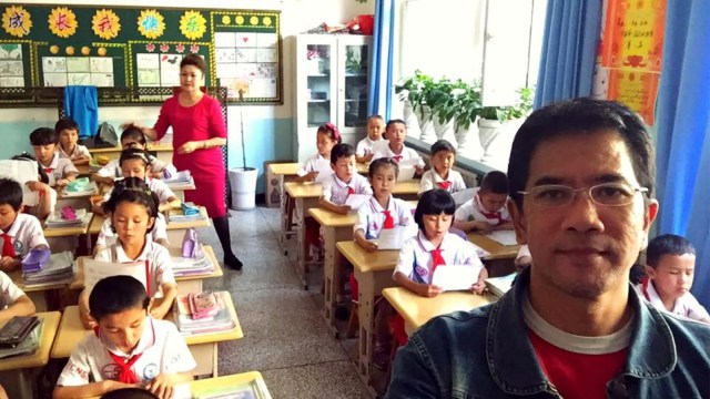 Sekolah Dasar Xinjiang. (Foto: Dok. Iman Brotoseno)