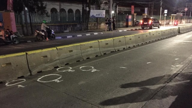 Suasana lokasi penembakan aparat TNI di Jatinegara, Jakarta. (Foto: Raga Iman/kumparan)