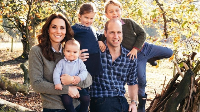 Perayaan Natal Pangeran William dan Kate Middleton. (Foto: Instagram/@mattporteous)