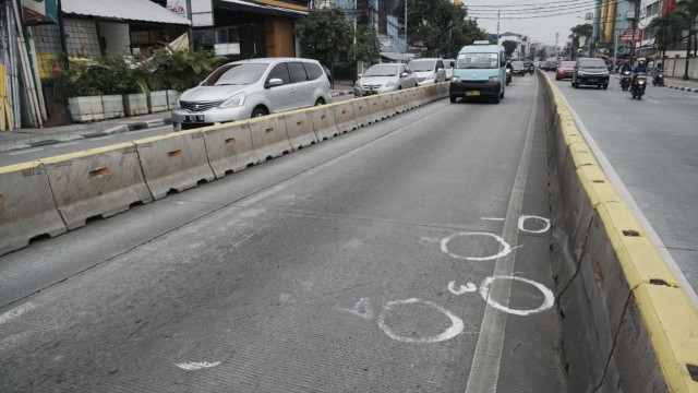 TKP penembakan anggota TNI di Jalan Jatinegara Barat, Jakarta Timur, Rabu (26/12/2018). (Foto: Jamal Ramadhan/kumparan)