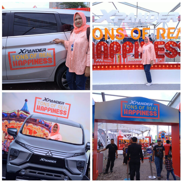 Keseruan "Xpander Tons of Real Happiness" Di Kota Kembang Bandung